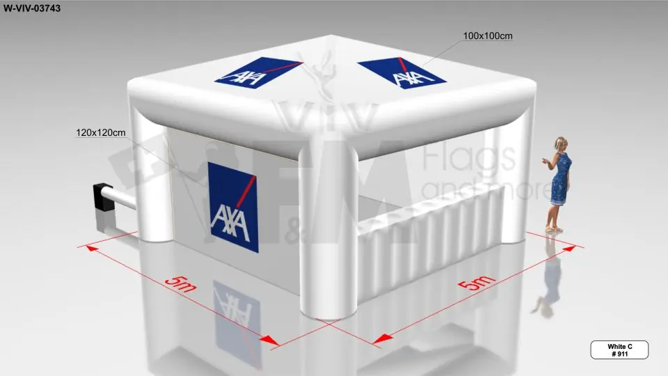Rectangular inflatable Bar commercial custom inflatable