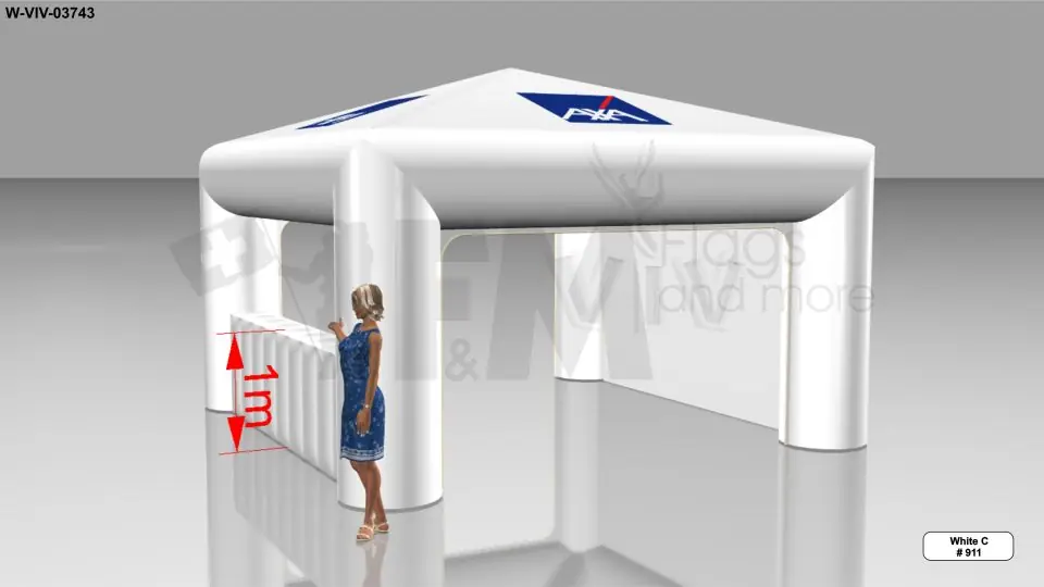 Rectangular inflatable Bar commercial custom inflatable