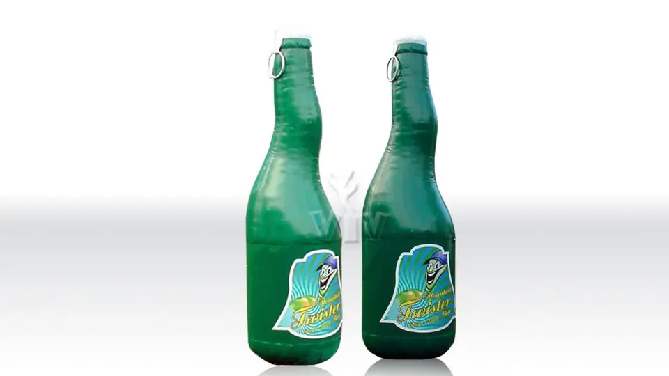 Twister bottle 5 m commercial custom inflatable