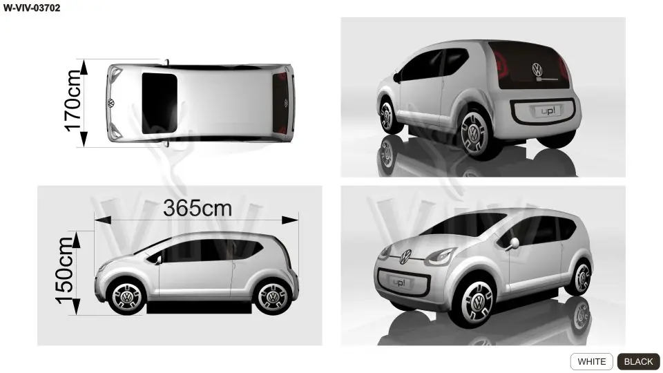 Volkswagen figure commercial custom inflatable