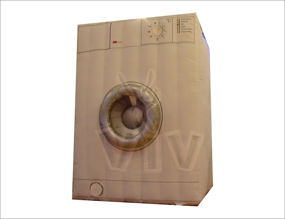 Washing machine 4 x 4 x 5 m commercial custom inflatable