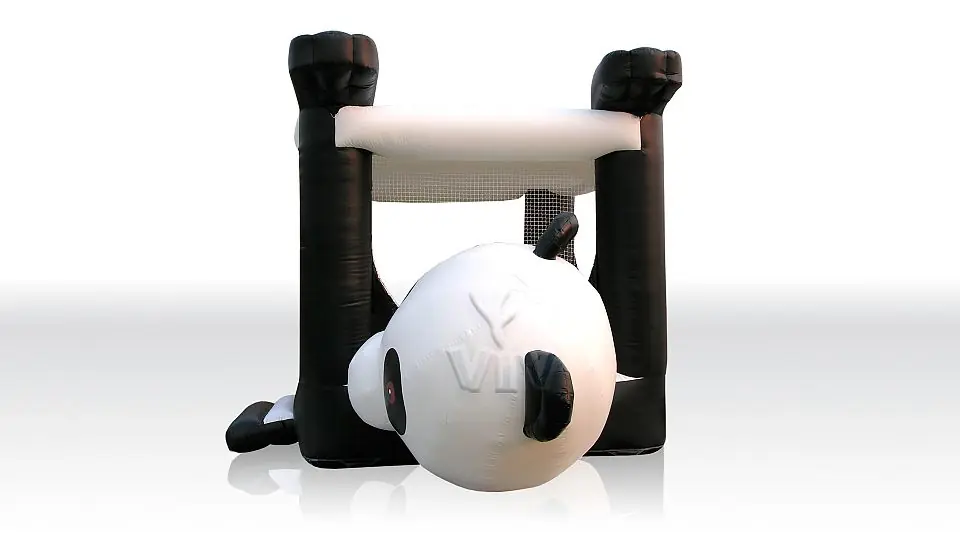 Laying Panda (balls sold separately) commercial inflatable dry pool