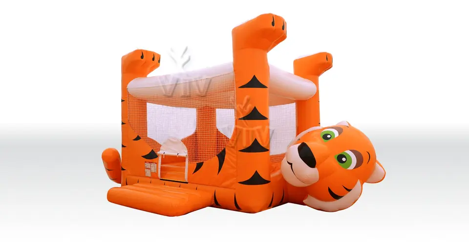 Lying Tiger (balls sold separately) commercial inflatable dry pool