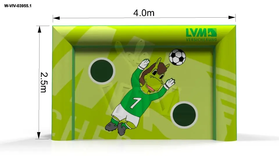 Accuracy Gate commercial promotional inflatable gate