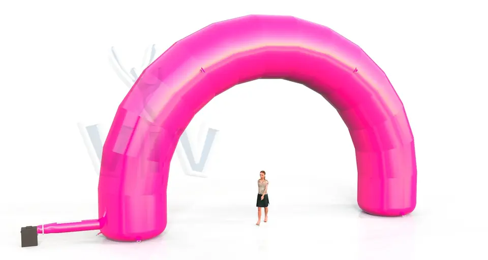 Arch gate 10 m commercial promotional inflatable gate