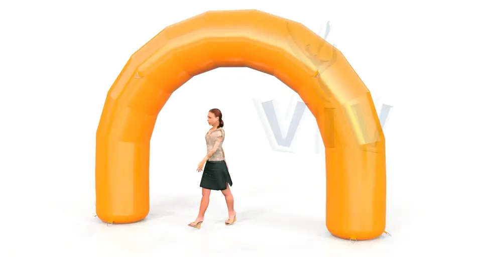 Arch gate 4 m commercial promotional inflatable gate