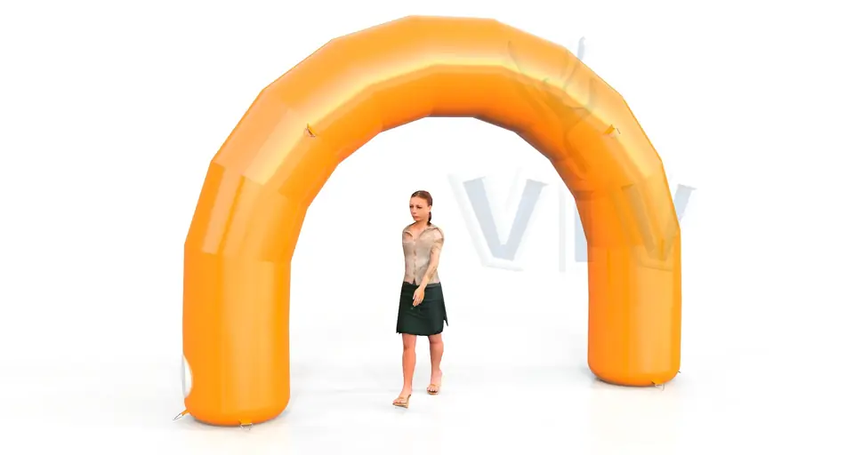 Arch gate 4 m commercial promotional inflatable gate