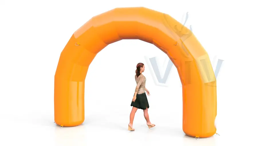 Arch gate 4 m commercial promotional inflatable gate