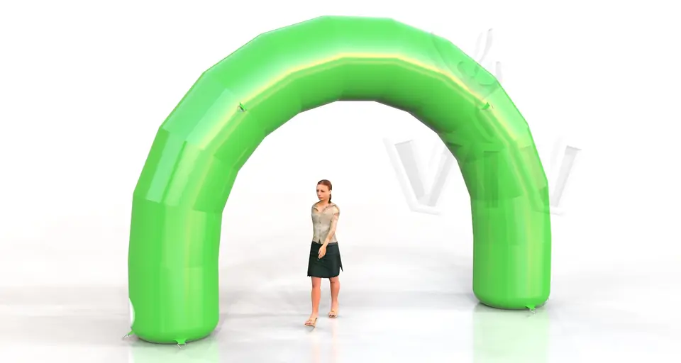 Arch gate 5 m commercial promotional inflatable gate