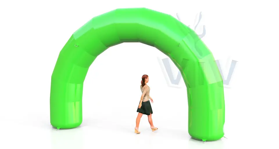 Arch gate 5 m commercial promotional inflatable gate