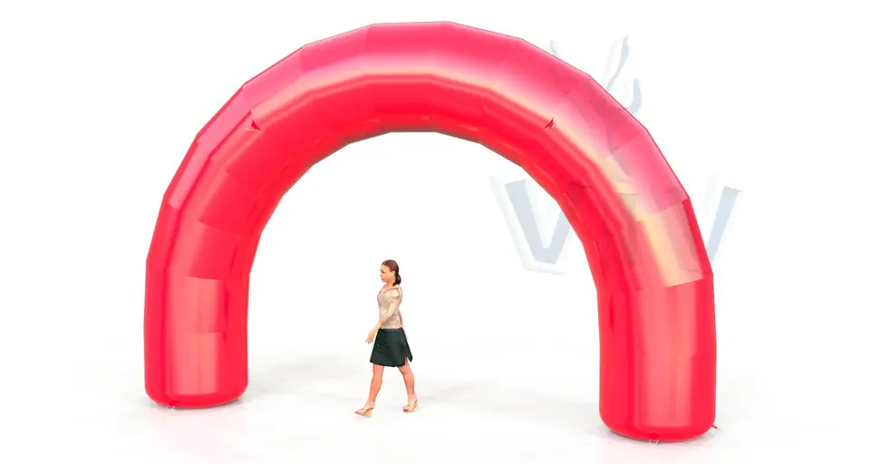Arch gate 6 m commercial promotional inflatable gate