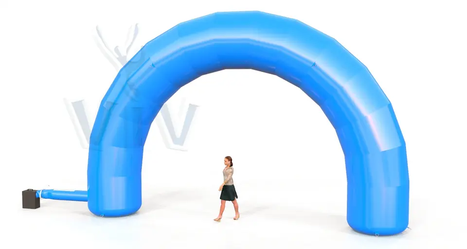 Arch gate 8 m commercial promotional inflatable gate