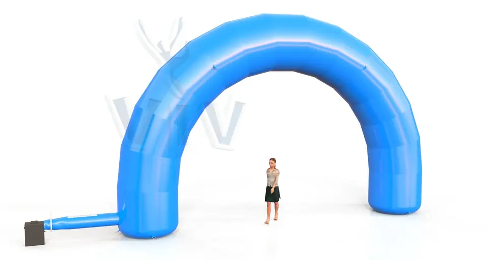 Arch gate 8 m commercial promotional inflatable gate