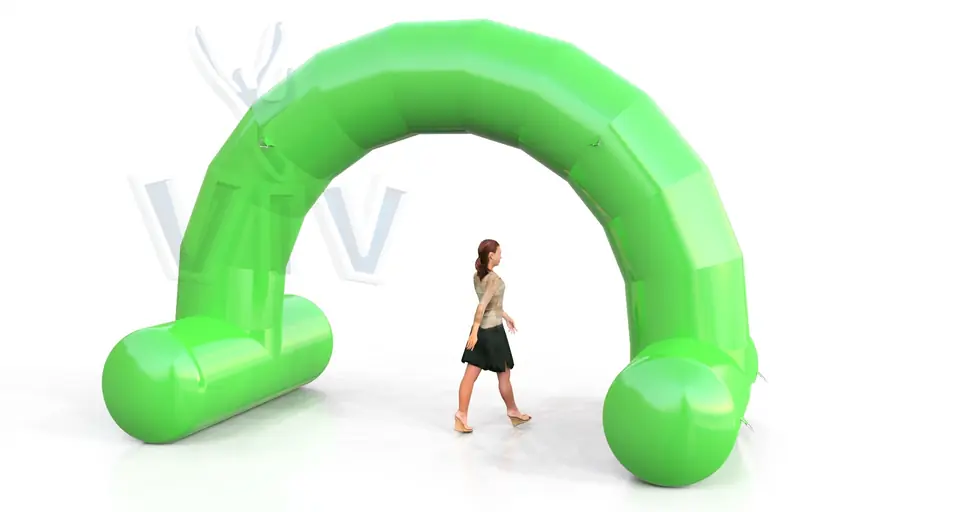 Arch gate self-standing 5 m commercial promotional inflatable gate
