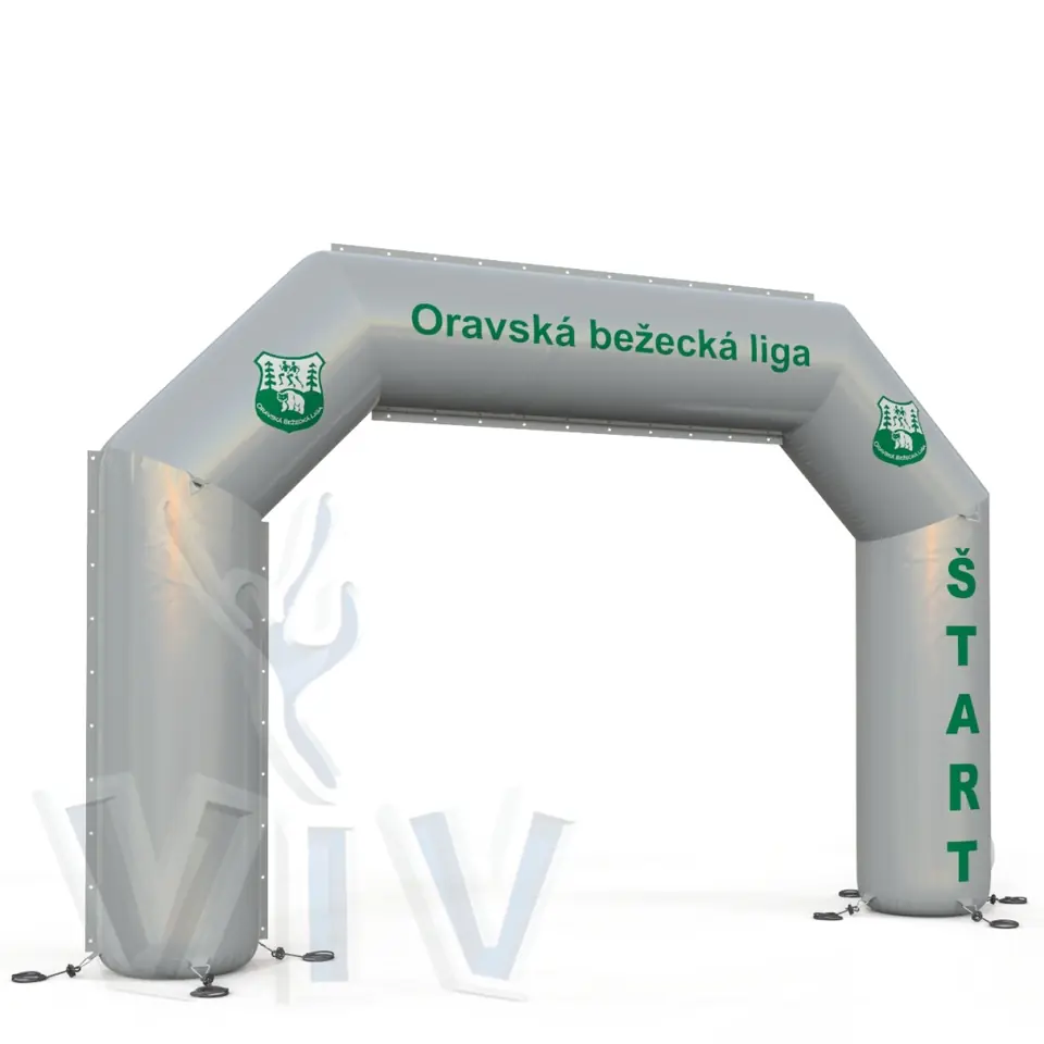 Diagonal Gate Oravska commercial promotional inflatable gate