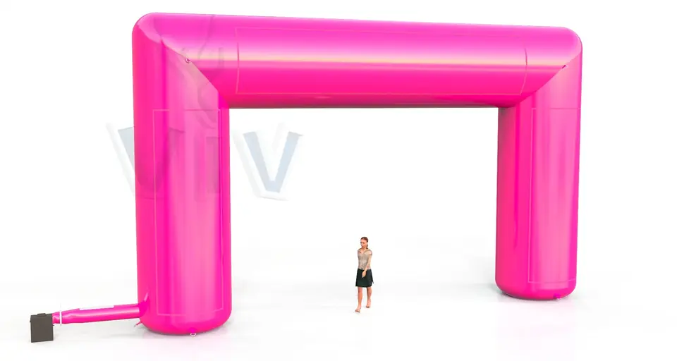 Rectangular gate 10 m commercial promotional inflatable gate