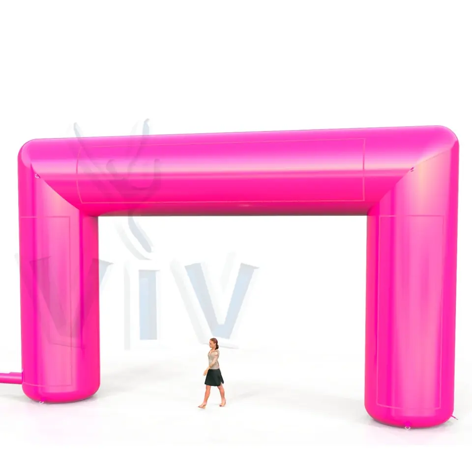 Rectangular gate 10 m commercial promotional inflatable gate