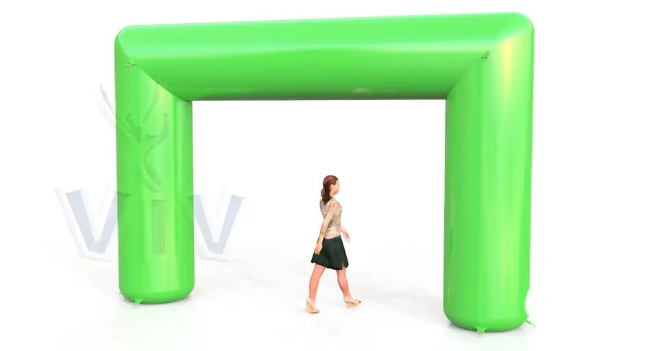 Rectangular gate 5 m commercial promotional inflatable gate