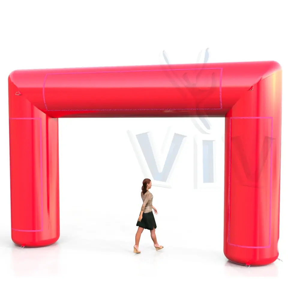 Rectangular gate 6 m commercial promotional inflatable gate