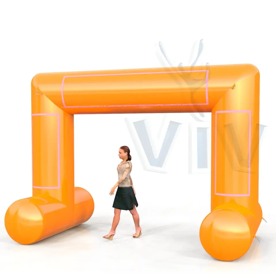 Rectangular Self-standing gate 4 m commercial promotional inflatable gate