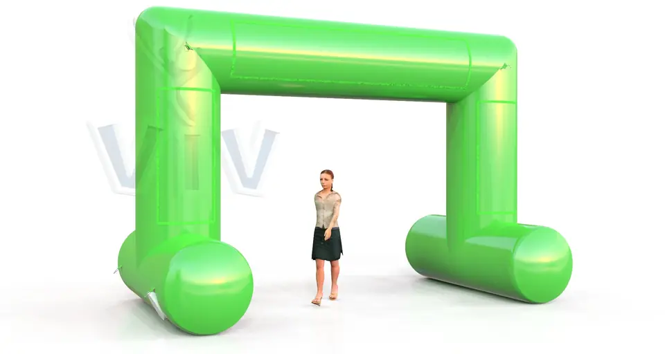 Rectangular self-standing gate 5 m commercial promotional inflatable gate