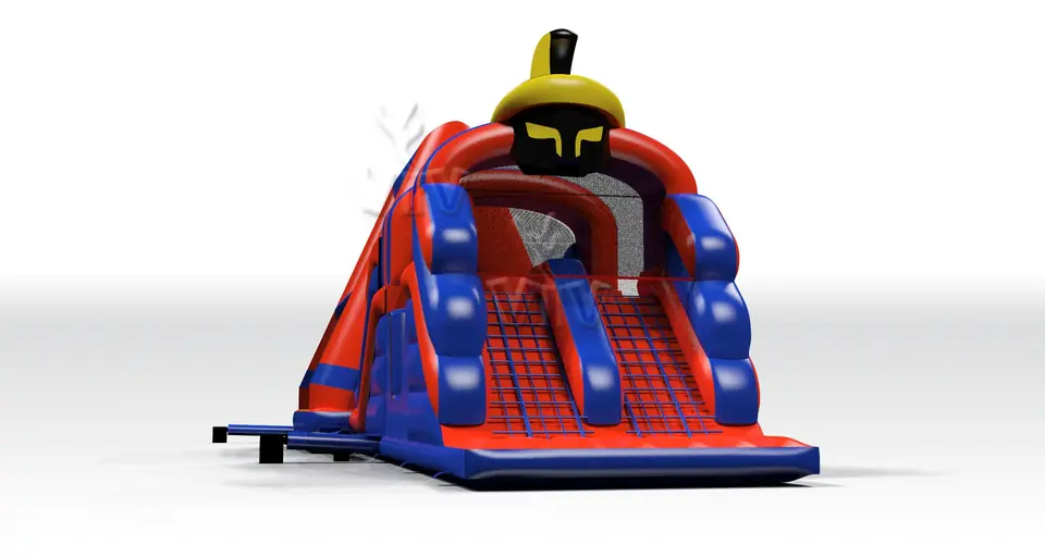 Active Center Gladiators commercial inflatable obstacle course
