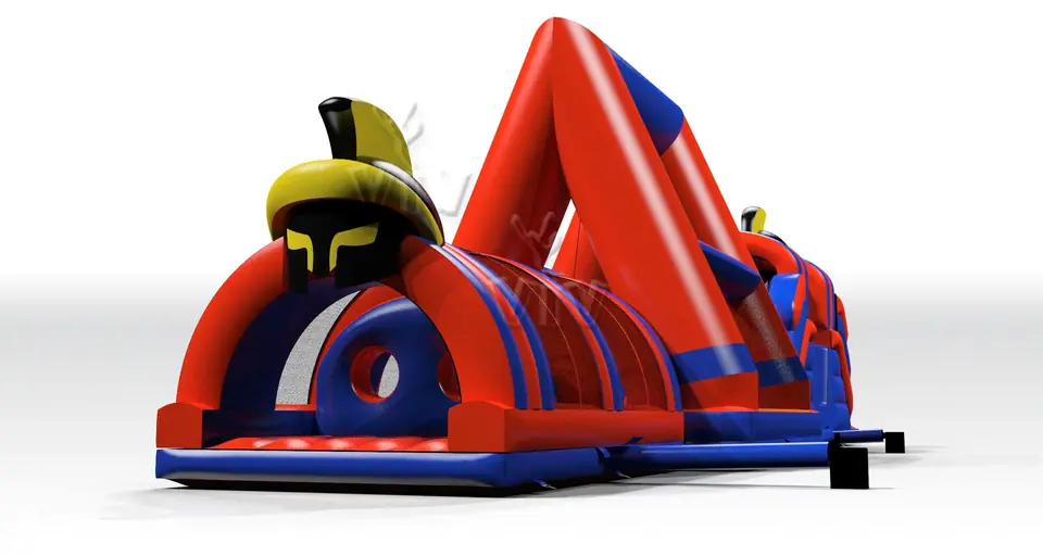 Active Center Gladiators commercial inflatable obstacle course