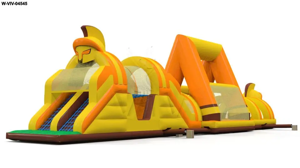 Active Center Gladiators commercial inflatable obstacle course