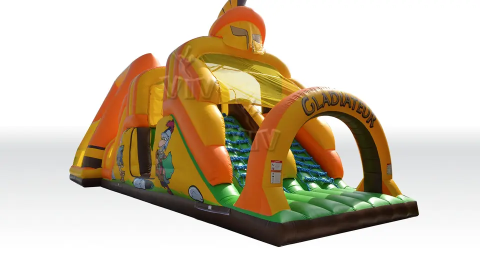 Active Center Gladiators commercial inflatable obstacle course