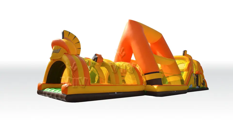 Active Center Gladiators commercial inflatable obstacle course