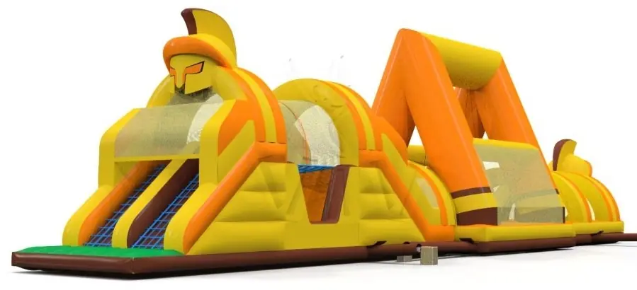 Active Center Gladiators commercial inflatable obstacle course