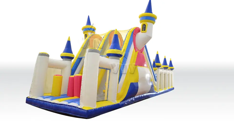 Castle Obstacle Course commercial inflatable obstacle course