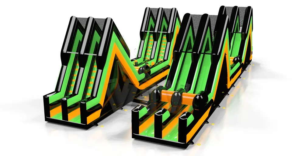 Jet Stream commercial inflatable obstacle course