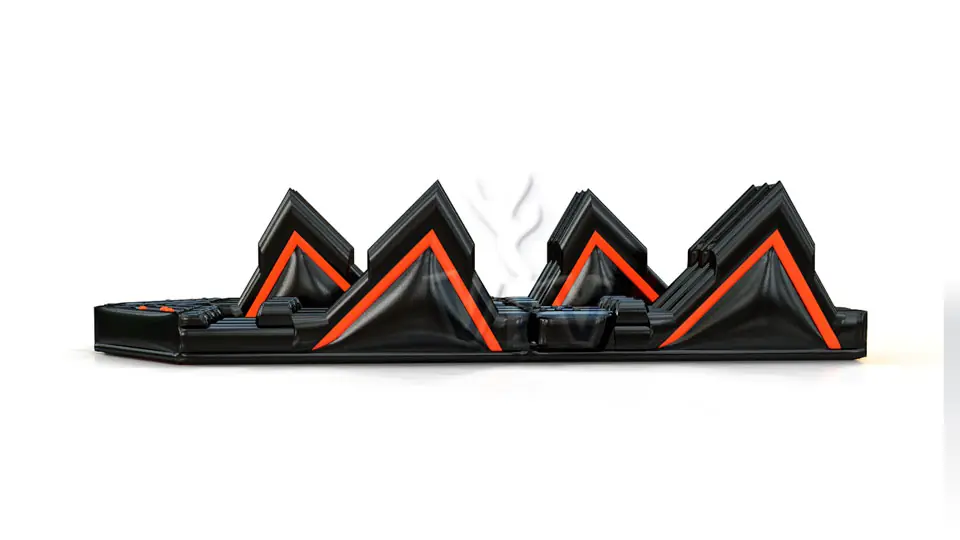 Jet-Stream - Collection Fun in Black commercial inflatable obstacle course
