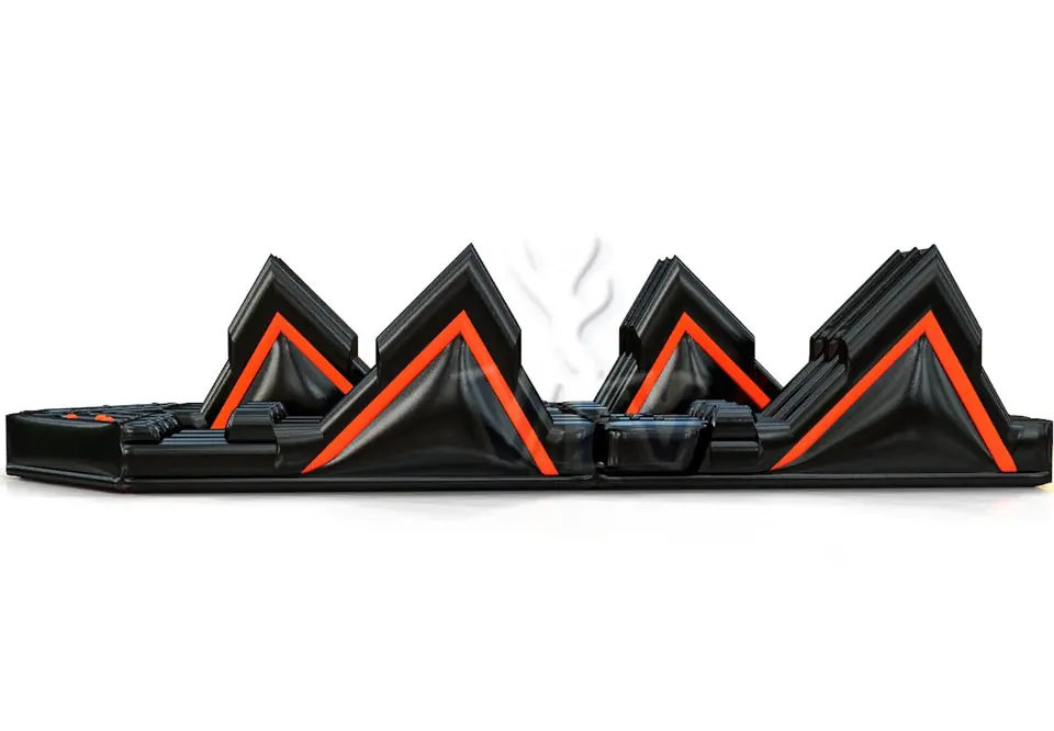 Jet-Stream - Collection Fun in Black commercial inflatable obstacle course