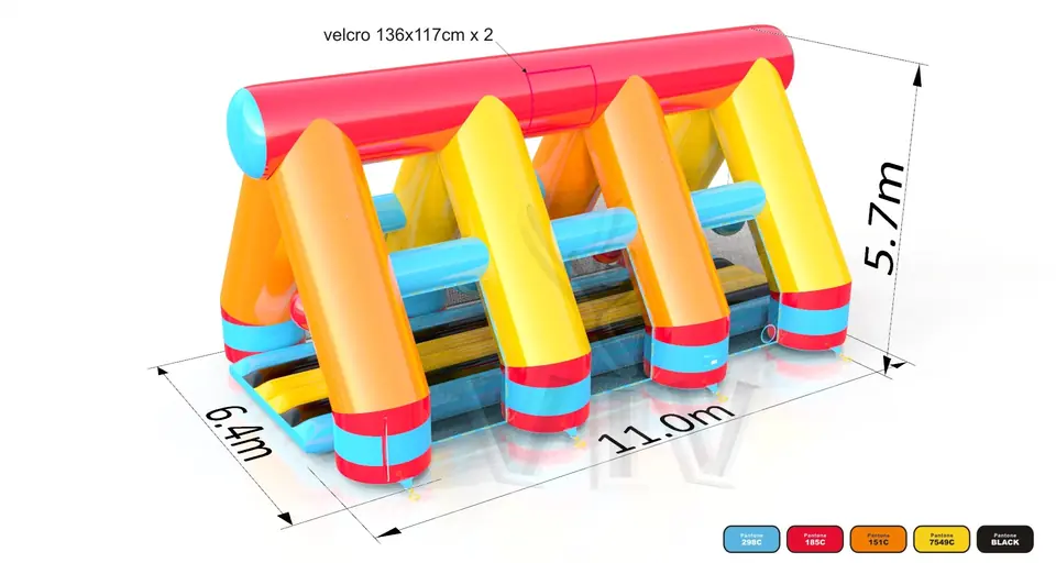 Obstacle Course commercial inflatable obstacle course