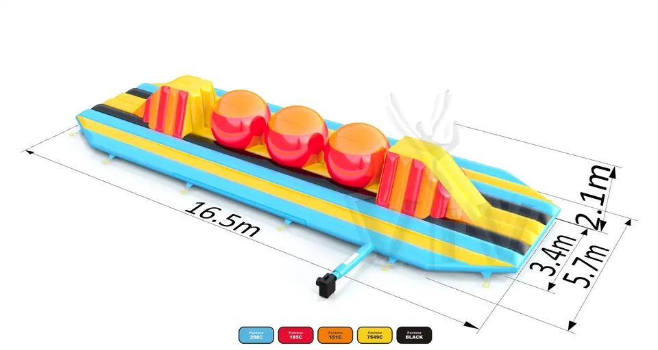 Obstacle Course commercial inflatable obstacle course