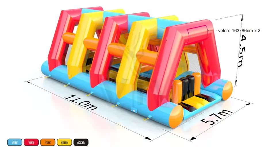 Obstacle Course commercial inflatable obstacle course