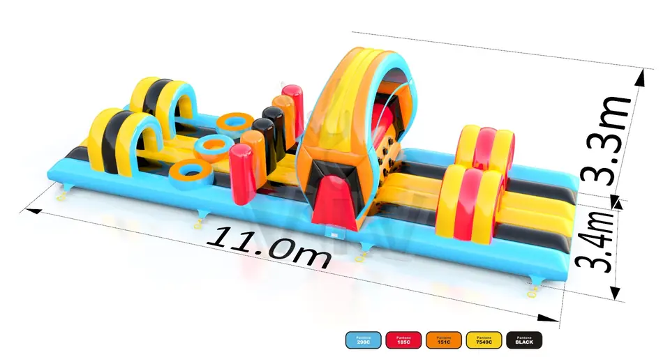 Obstacle Course commercial inflatable obstacle course