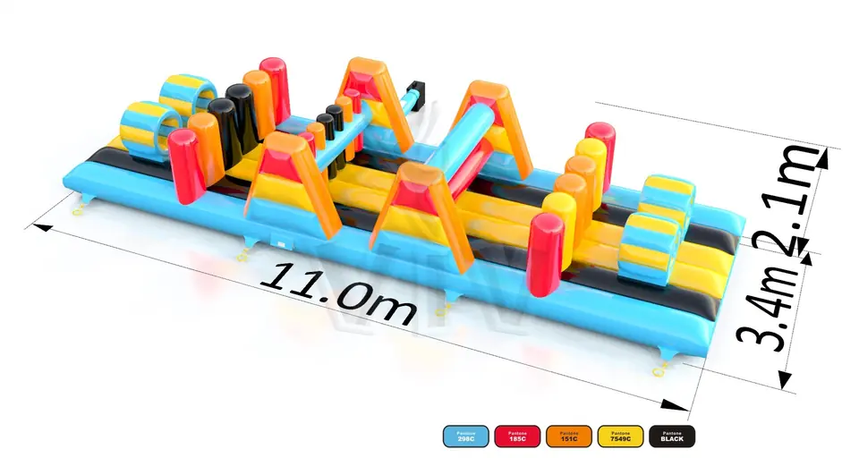 Obstacle Course commercial inflatable obstacle course