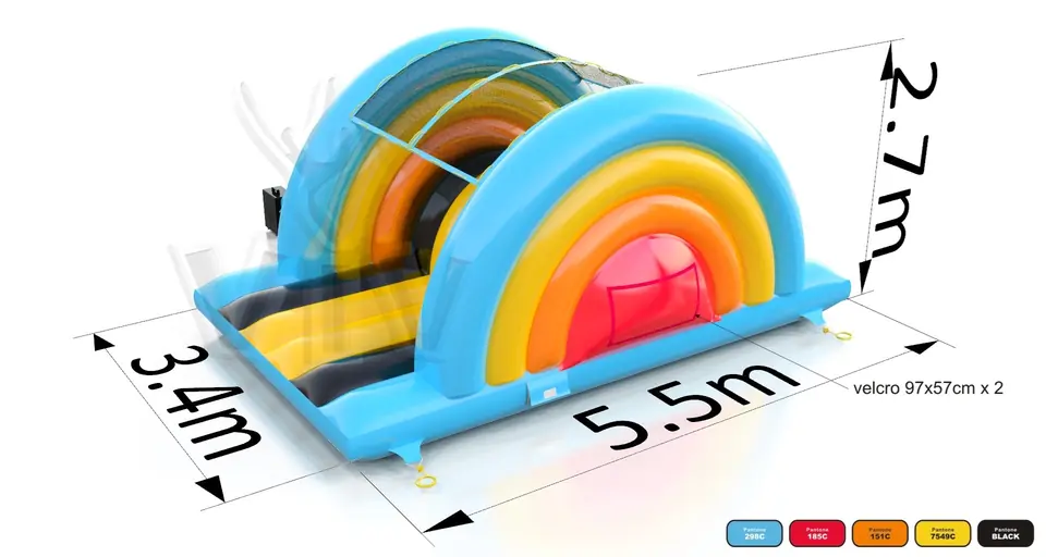 Obstacle Course commercial inflatable obstacle course