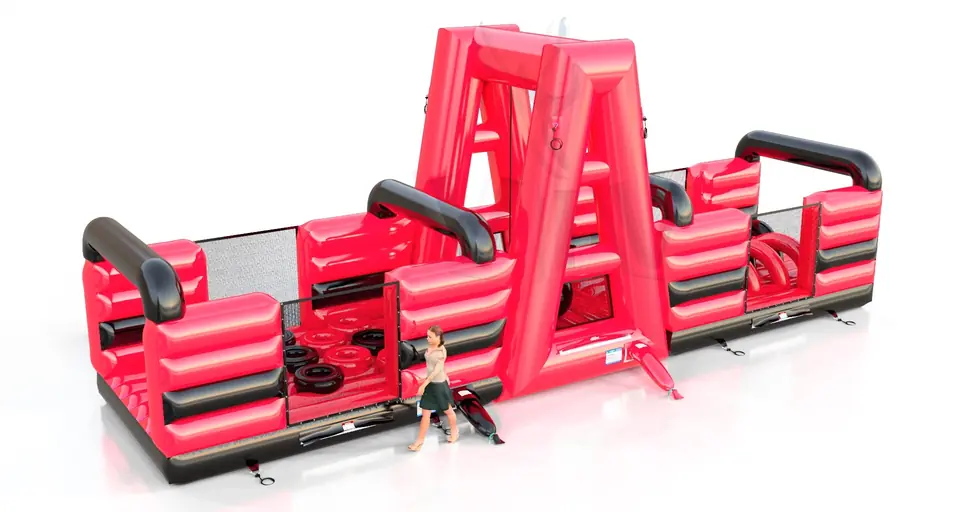 Obstacle course Challenge XL - 1 part commercial inflatable obstacle course