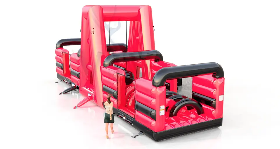 Obstacle course Challenge XL - 1 part commercial inflatable obstacle course