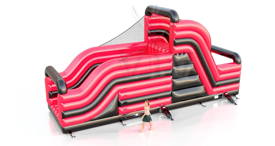 Obstacle course Challenge XL - 1 part commercial inflatable obstacle course