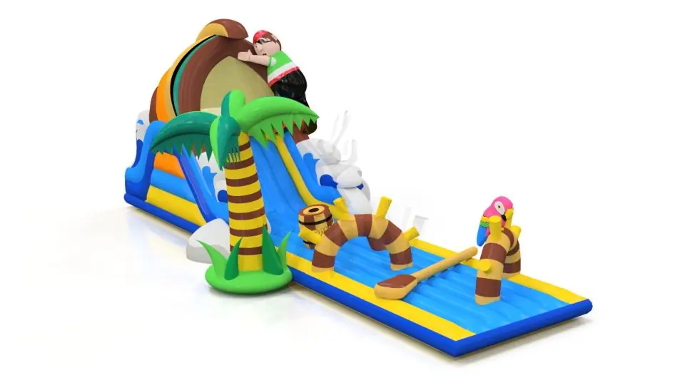 Obstacle Course - Collection Pirate commercial inflatable obstacle course