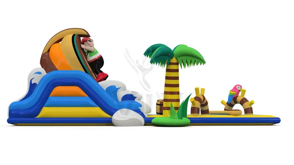 Obstacle Course - Collection Pirate commercial inflatable obstacle course