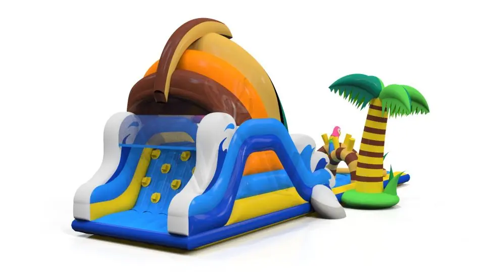 Obstacle Course - Collection Pirate commercial inflatable obstacle course