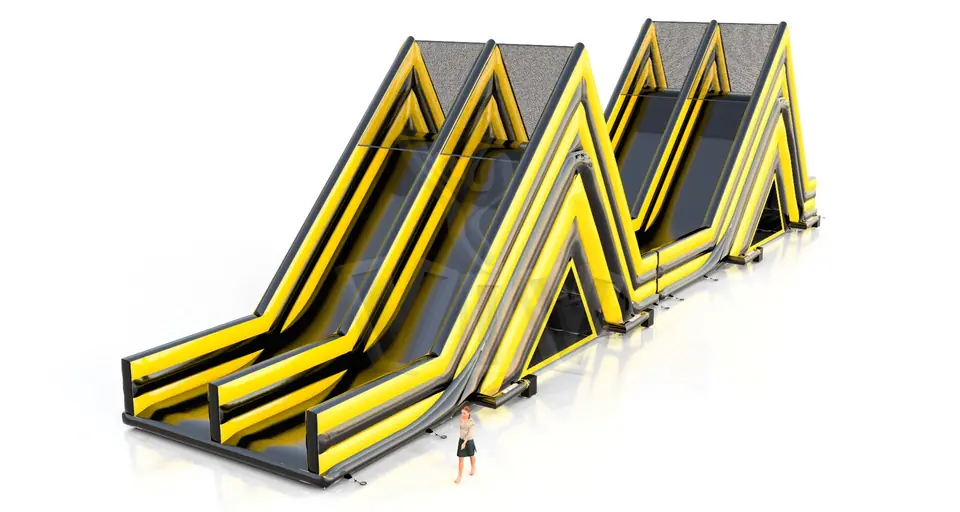 Obstacle Course Jet-Stream commercial inflatable obstacle course