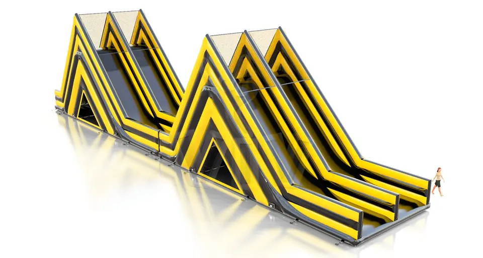 Obstacle Course Jet-Stream commercial inflatable obstacle course
