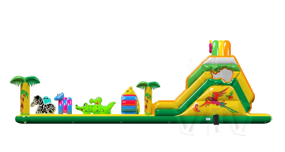 Obstacle Course L Tropical Islands commercial inflatable obstacle course